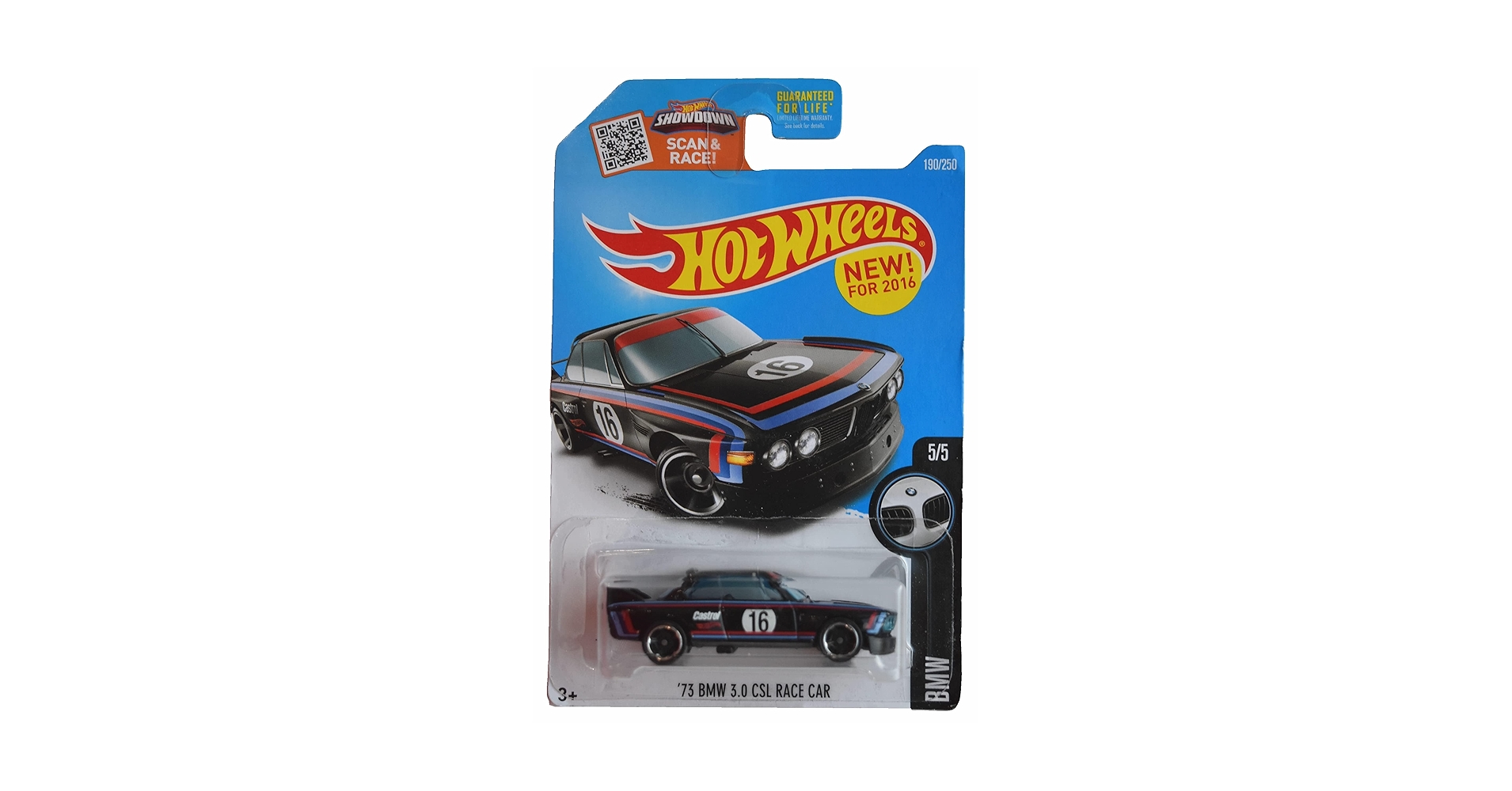 Amazon.com: Hot Wheels '73 BMW 3.0 CSL Race Car, BMW 5/5